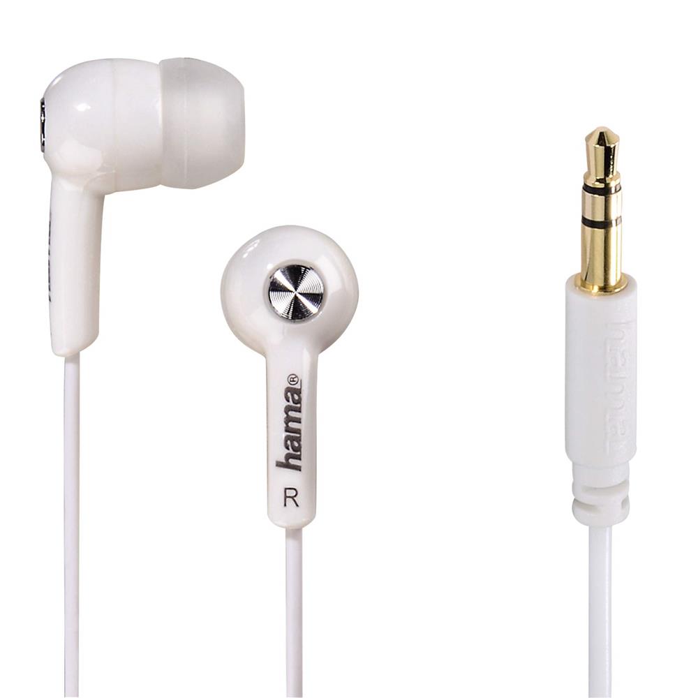 IN-EAR Kopfhörer BASIC4MUSIC Weiß 1,2 m Kabel 184004 von Hama 00184004abb.jpg