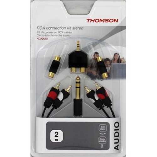 Thomson Cinch-Anschluss-Set, Adapter 2 m 132139 Thomson Cinch-Anschluss-Set, Adapter 2 m - 2.jpg