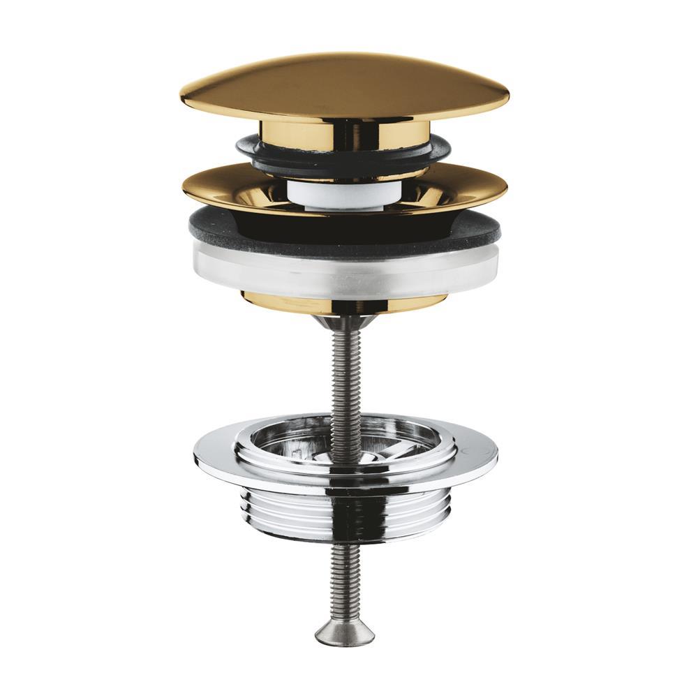 GROHE Ablauf-Garnitur Klick-Verschluss 65807 cool sunrisege bürstet 65807GN0 4005176467745.jpg