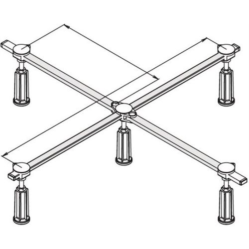 Poresta (Illbruck) Ferroplast Duschwannenfuß D5 Standard XL 125-185mm 000145003 4005387142479.jpg
