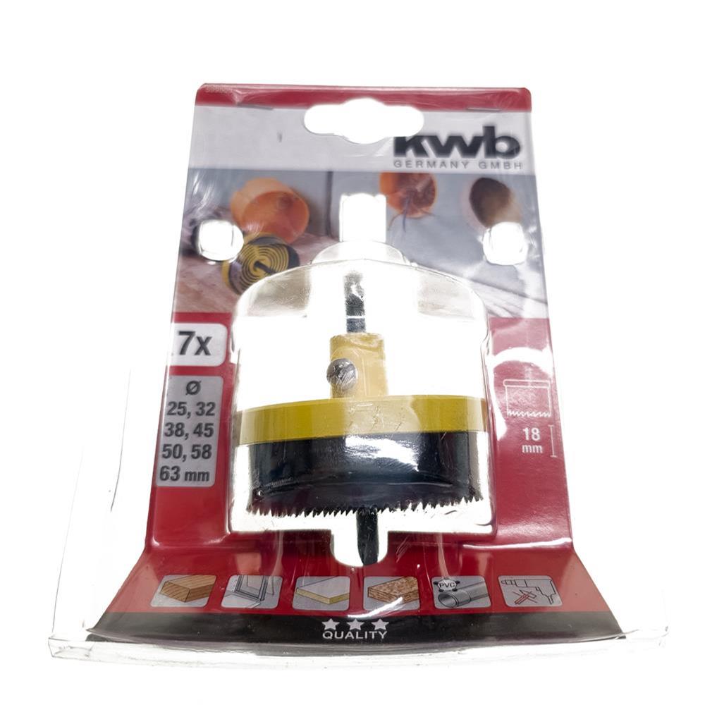 KWB Mehrkranzlochsäge 7x (25, 32, 38, 45, 50, 58, 63 mm), 18 mm, 90° 599000 4009315990002-1.jpg