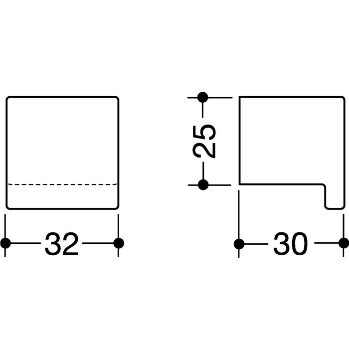 HEWI Möbelknopf 547.32B4 Ku. 99 reinweiß matt 4014885575931_2.jpg