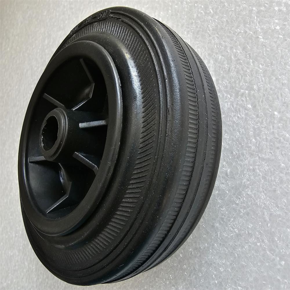 BS Rollen Gummirad Kunststoff schwarz D 100mm B 30mm B40.100 4021885018252.jpg