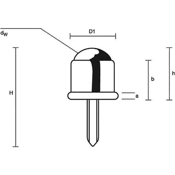 BS Rollen Kugelrollen E35.024 Durchmesser 28mm Gewinde-Durchmesser 6,5mm Höhe 4021885083113_2.jpg