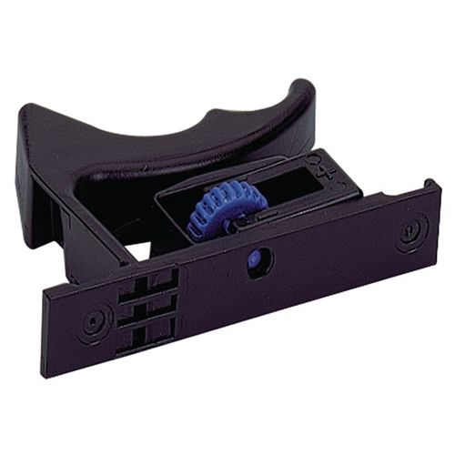 Hettich Kupplung für Quadro Auszüge mit intregierter Höhenverstellung Kunststoff rechts schwarz Schnäpper 4023149534089.jpg