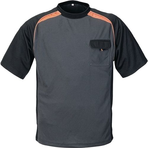 HTR Terrax T-Shirt Größe L dunkelgrau/schwarz/orange 50% PES/50% Cool Dry 4029148499930.jpg