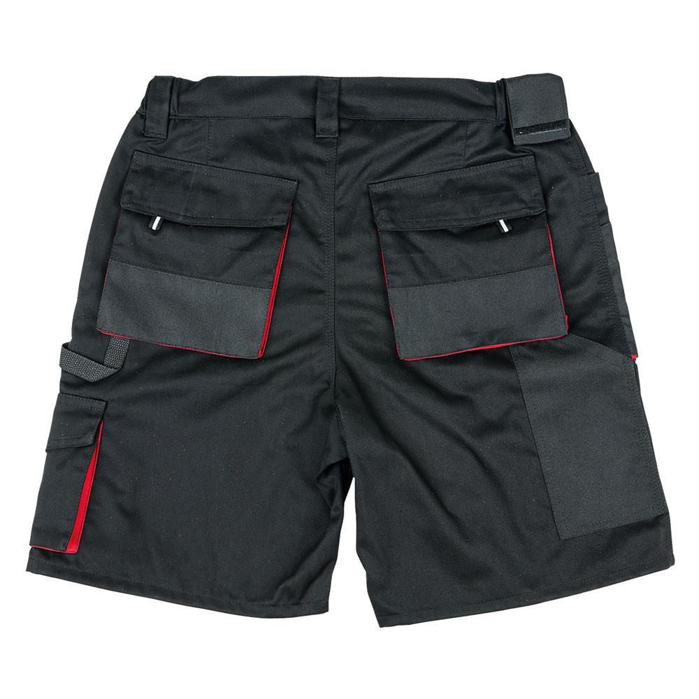 KS Tools Arbeitsshorts, 50 985.0661 schwarz/rot kurze Arbeits-Hose 4042146545508_2.jpg