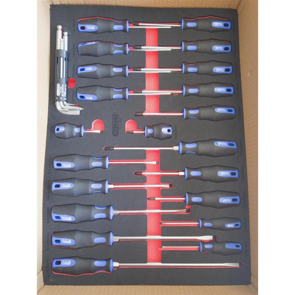 KS Tools SCS Schraubendreher-Satz, 29-tlg. in 1/1 Systemeinlage 7111029 4042146575864-oVP.jpeg