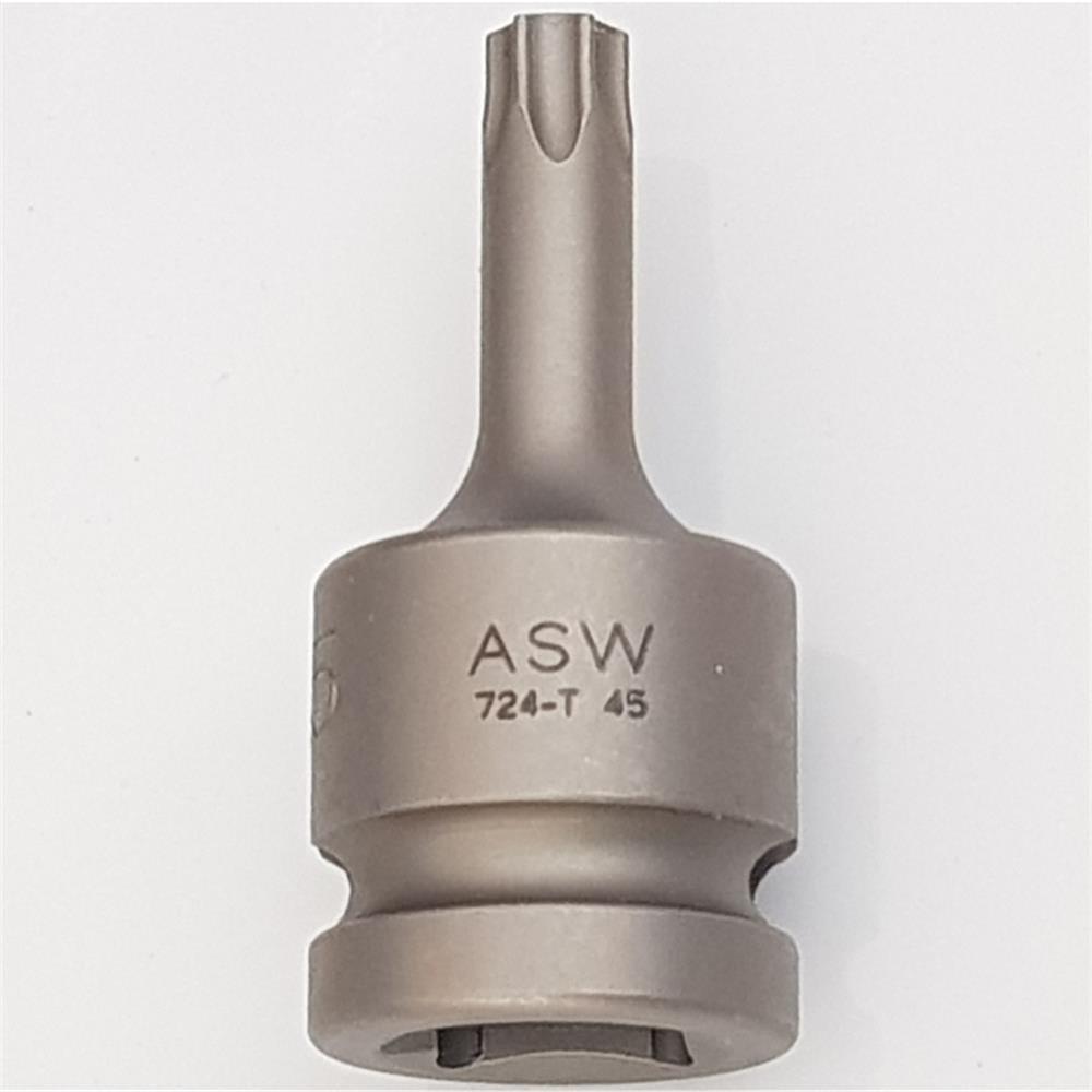 ASW Kraftsteckschlüssel-Einsatz 1/2″ T45 724-T 45 Torx Kraftschrauber-Einsatz 4050623706625.jpg