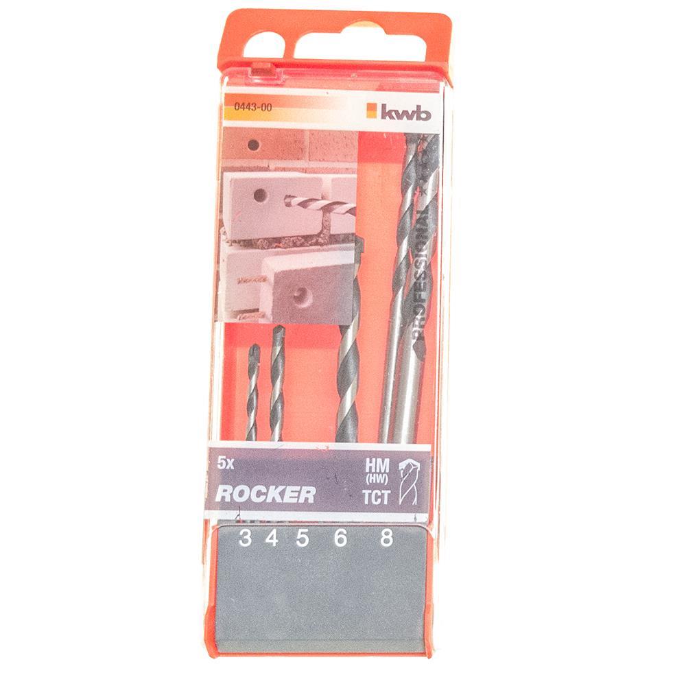 KWB Betonbohrerkassette 5-teilig Steinbohrer HM Rocker 3, 4, 5, 6, 8 mm 44300 44300a.jpg