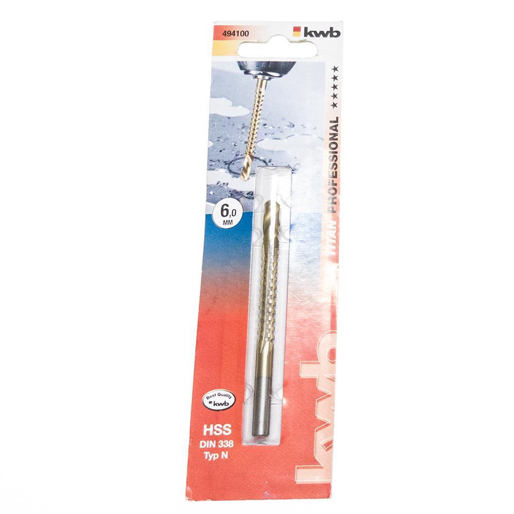 KWB Fräsbohrer HSS Titan 6 mm 494100 494100a.jpg