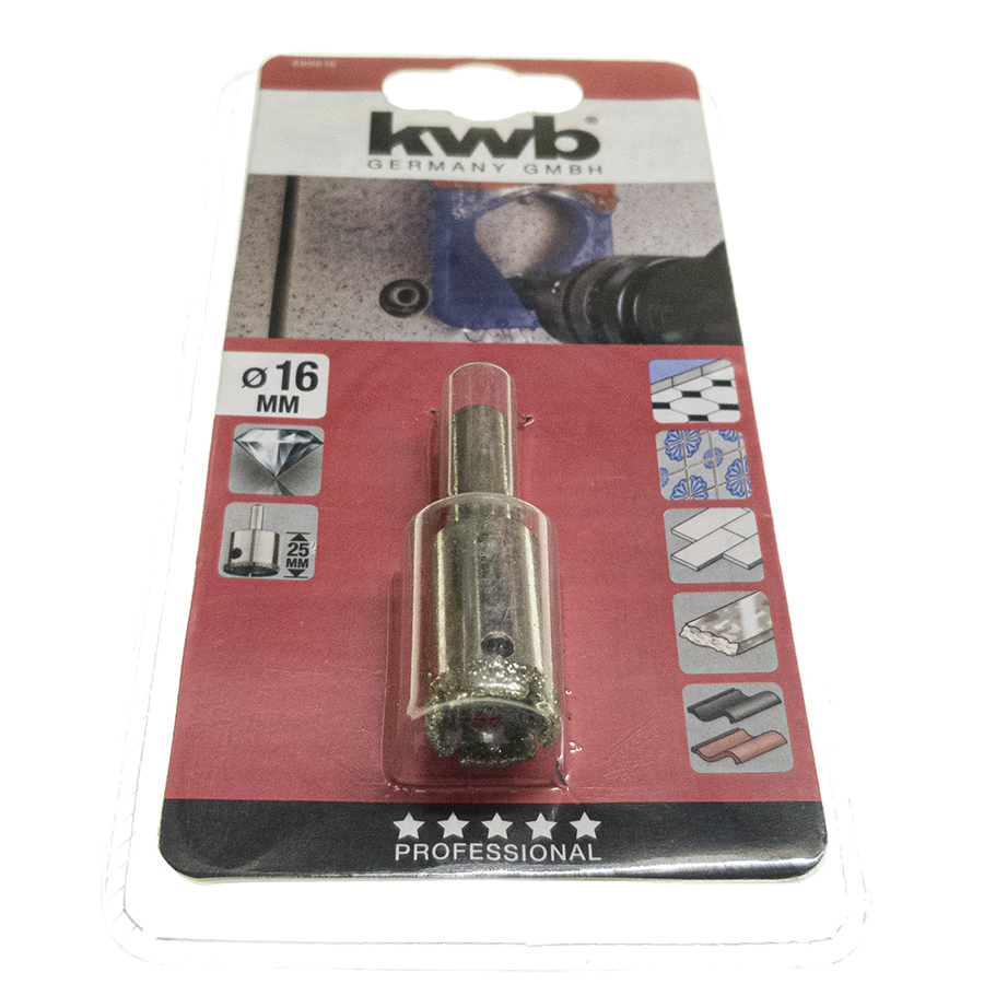 KWB Lochsäge 16 mm x 25 mm, Diamant, 90°, max. 1000 Rpm 499816-1.jpg