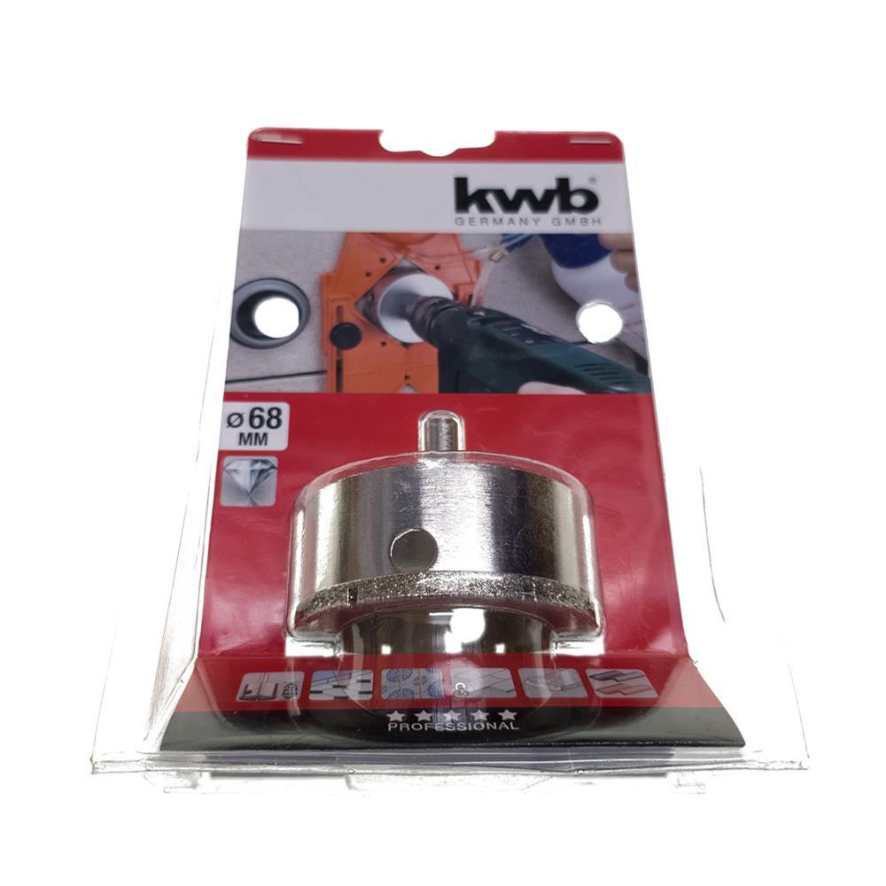 KWB Lochsäge 68 mm x 25 mm, Diamant, 90°, max. 1000 Rpm 499868 499868-1.jpg