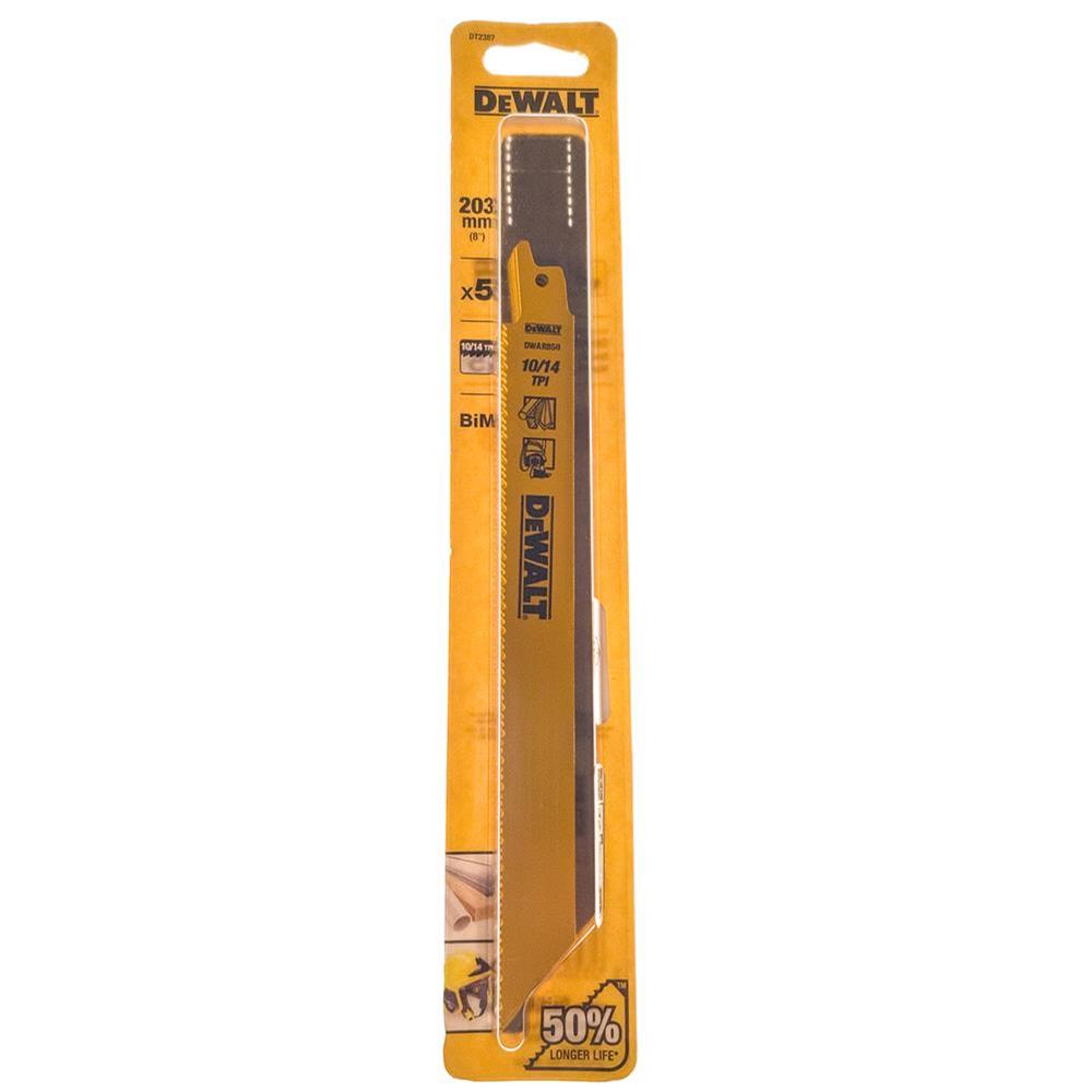 DeWALT Säbelsägeblatt BIM Universal 203 mm DWAR850 5er Pack DT2387-QZ 5035048034644a.jpg