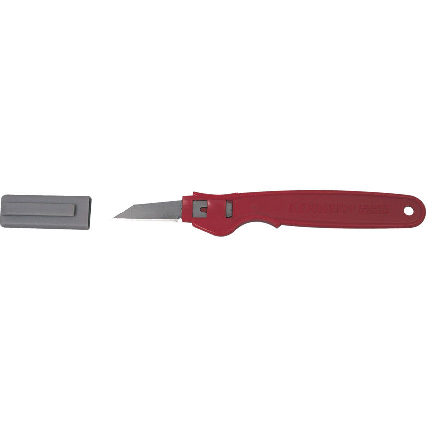 KENNEDY Messer Einweg-Cuttermesser 155 mm Stahlklinge Rot KEN5370070K 5036140114913.jpg