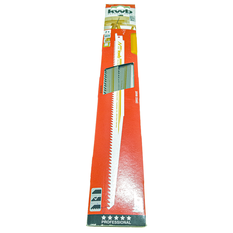 KWB Säbelsägeblatt S1411D Holzbearbeitung, HCS, mittel 2er Pack 576500-1.jpg