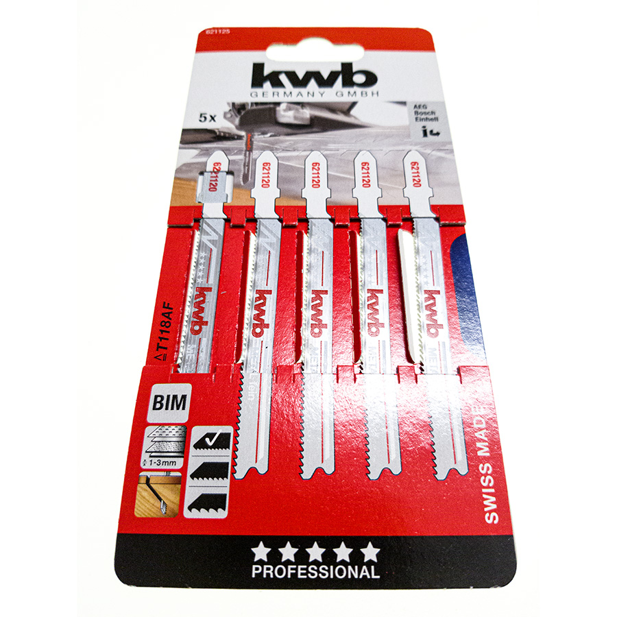 KWB Stichsägeblatt 621125 T118AF BIM T-Schaft 5er Set 90 mm / 70 mm ZA 1,2 mm 621125-1.jpg