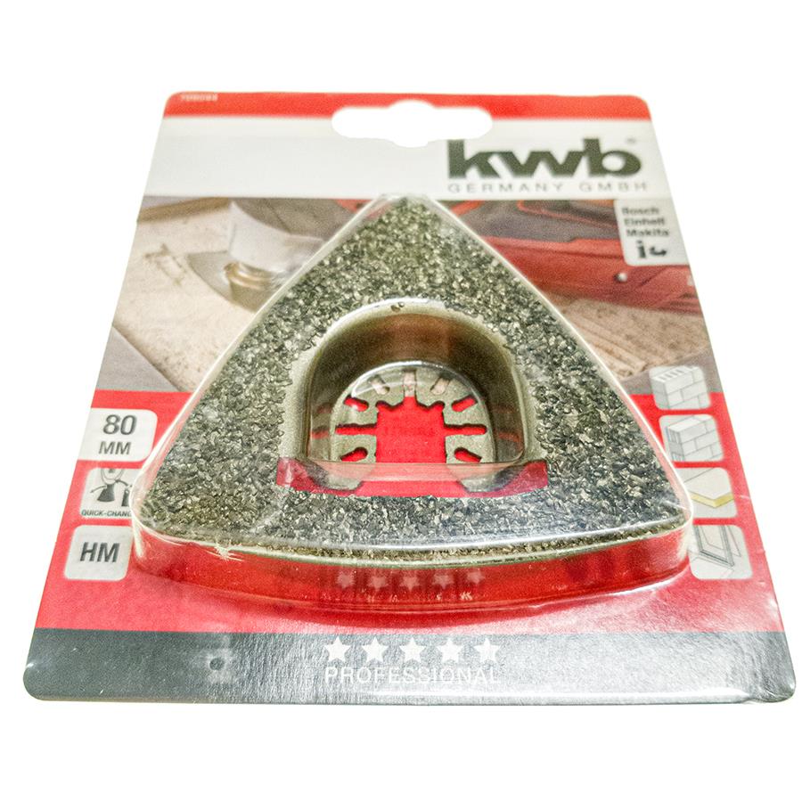 KWB Multitool-Zubehör Raspel Delta 80 mm 709544 Quick-Change HM 709544-1.jpg