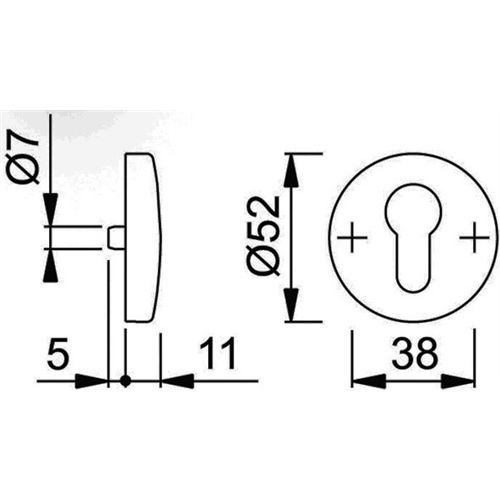 HOPPE Schlüssel Rosette 19S/E19S Aluminium F1 Schildstärke 11mm PZ rund 3559344 C:UsersShopDesktopGewerbeLieferantenZoro4012789580792_2.jpg