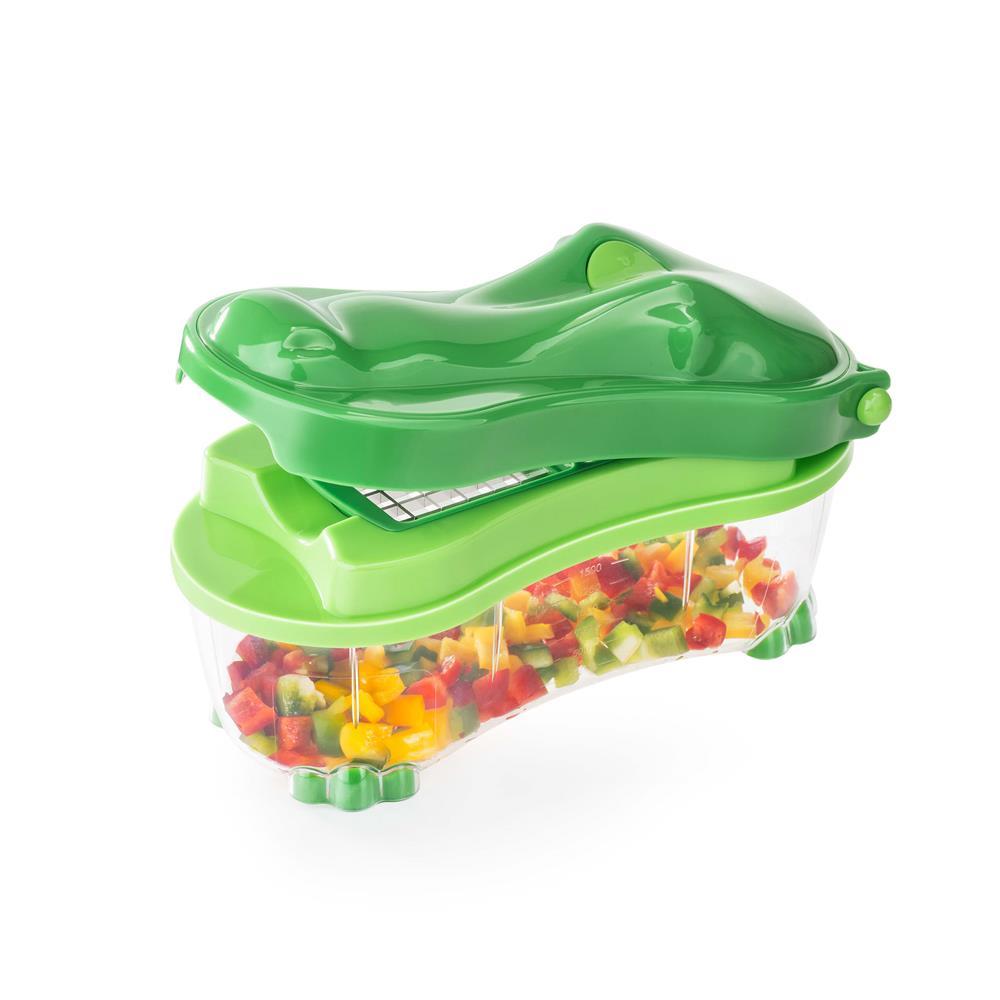 Genius Nicer Dicer Fun Croco Set 14-teilig, 1750 ml 34194 D:GewerbeLieferantengenius4023012341943-3.jpg