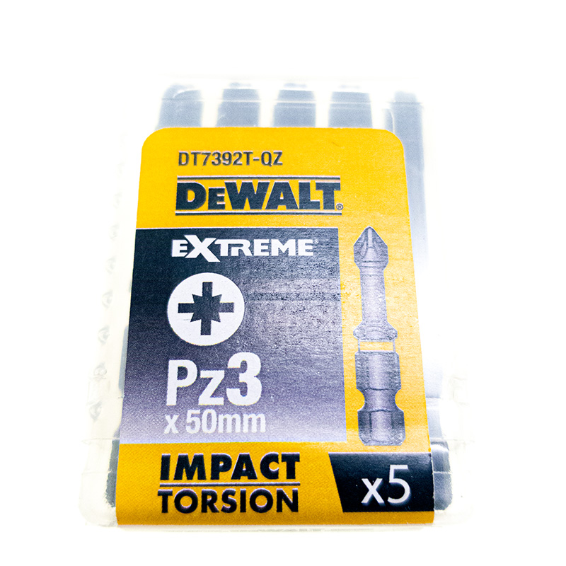 DeWALT Torsion Bit schlagfest Pz3 50 mm, 5er Box DT7392T-QZ DT7392T-QZ-1.jpg